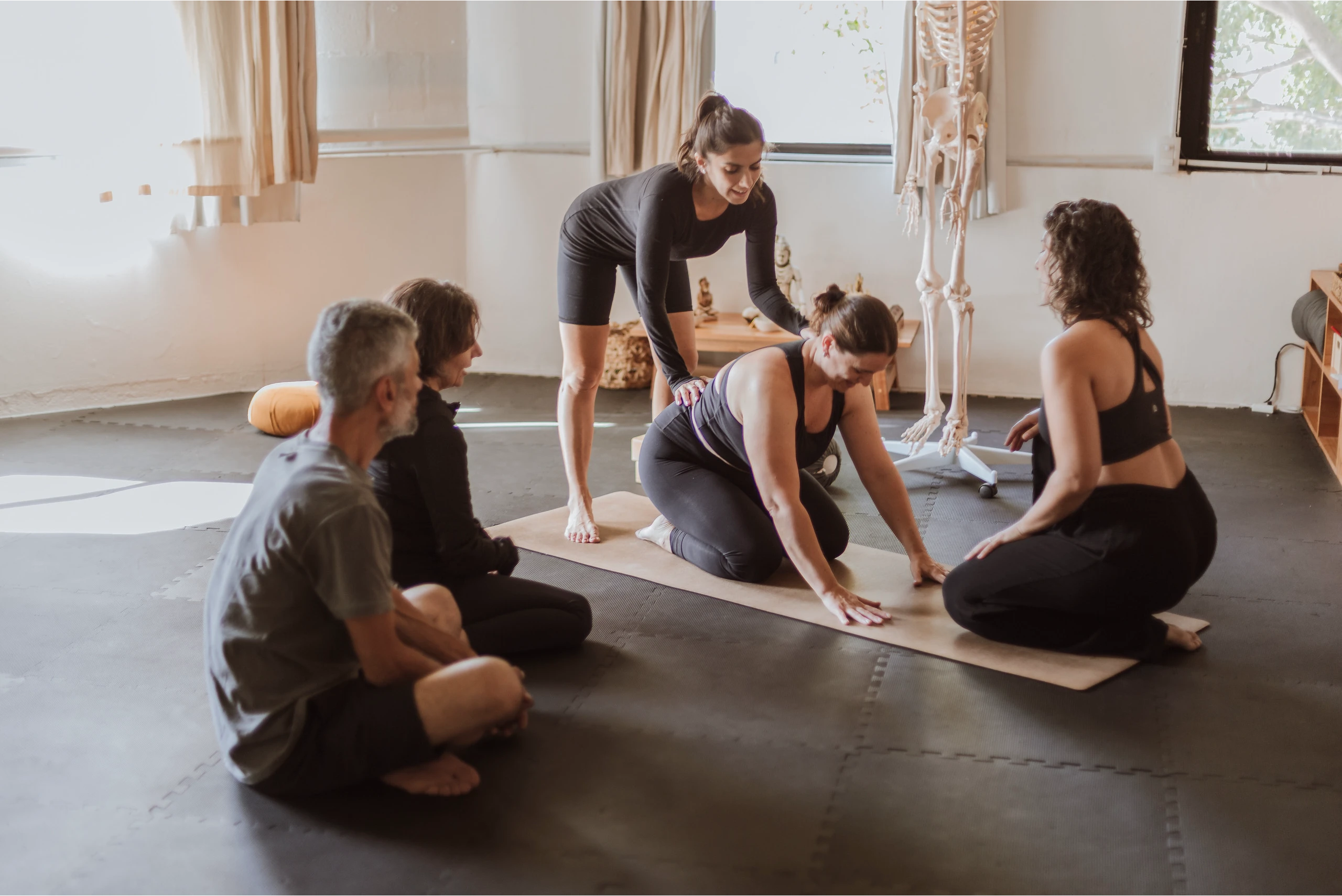 Profesorado de Yoga - Práctica grupal